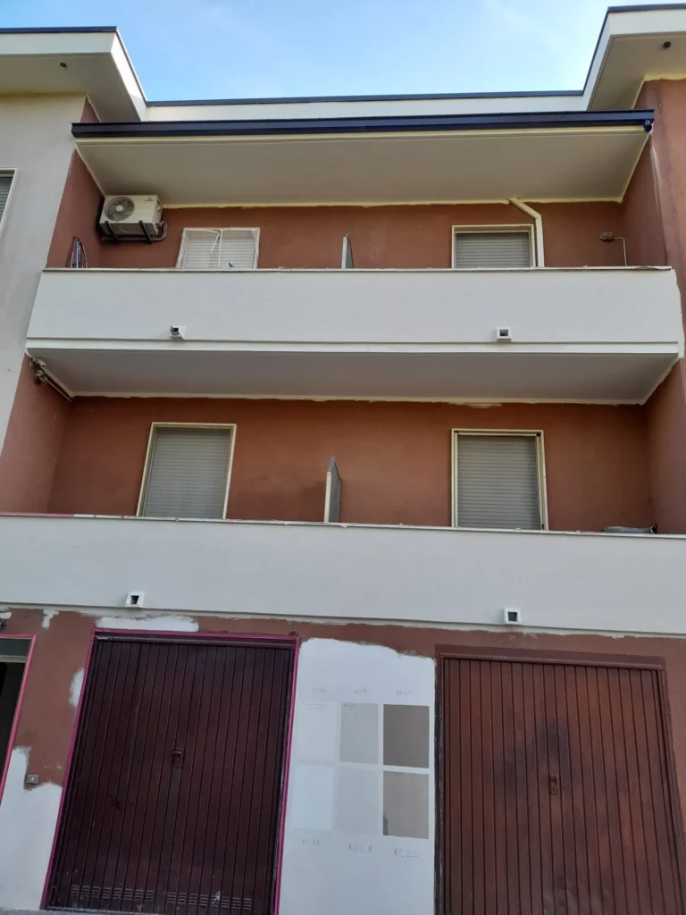 foto di una ristrutturazione edile