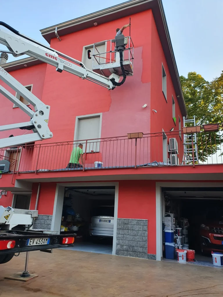 foto di una ristrutturazione edile