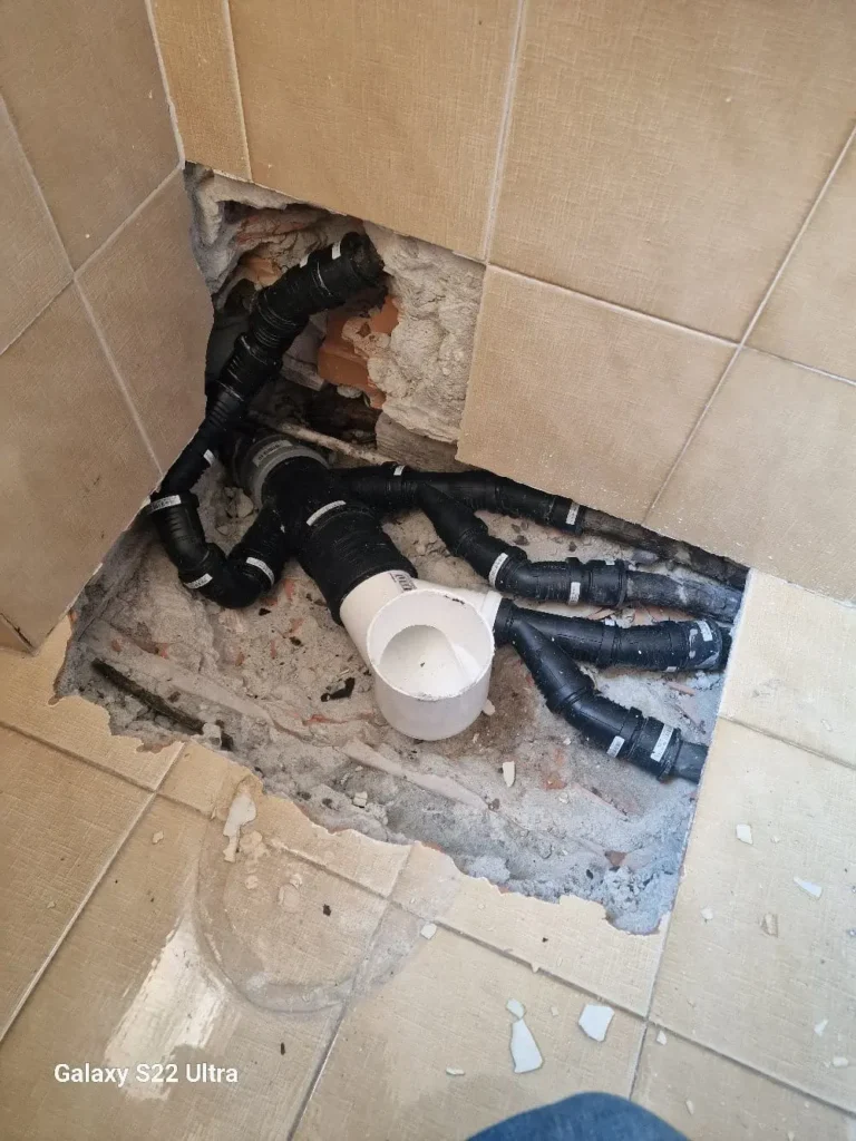 foto di un'impiantistica idraulica