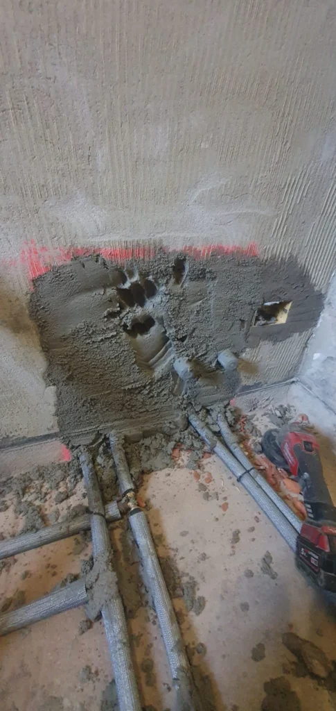 foto di un'impiantistica idraulica