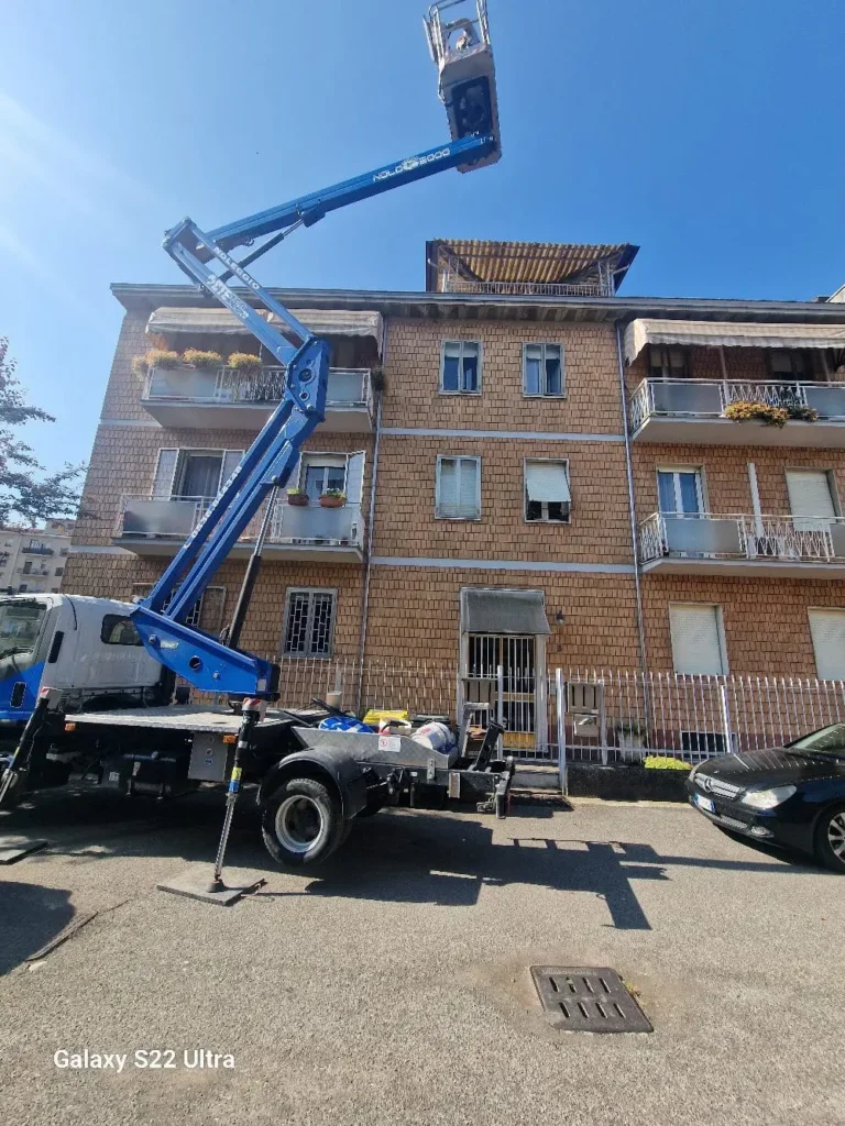 foto di una ristrutturazione edile