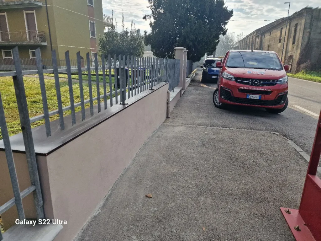 foto di una ristrutturazione edile