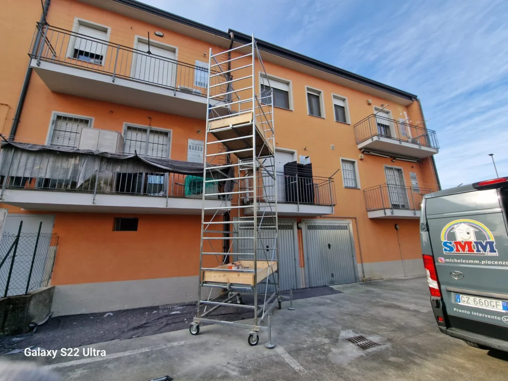 foto di una ristrutturazione edile