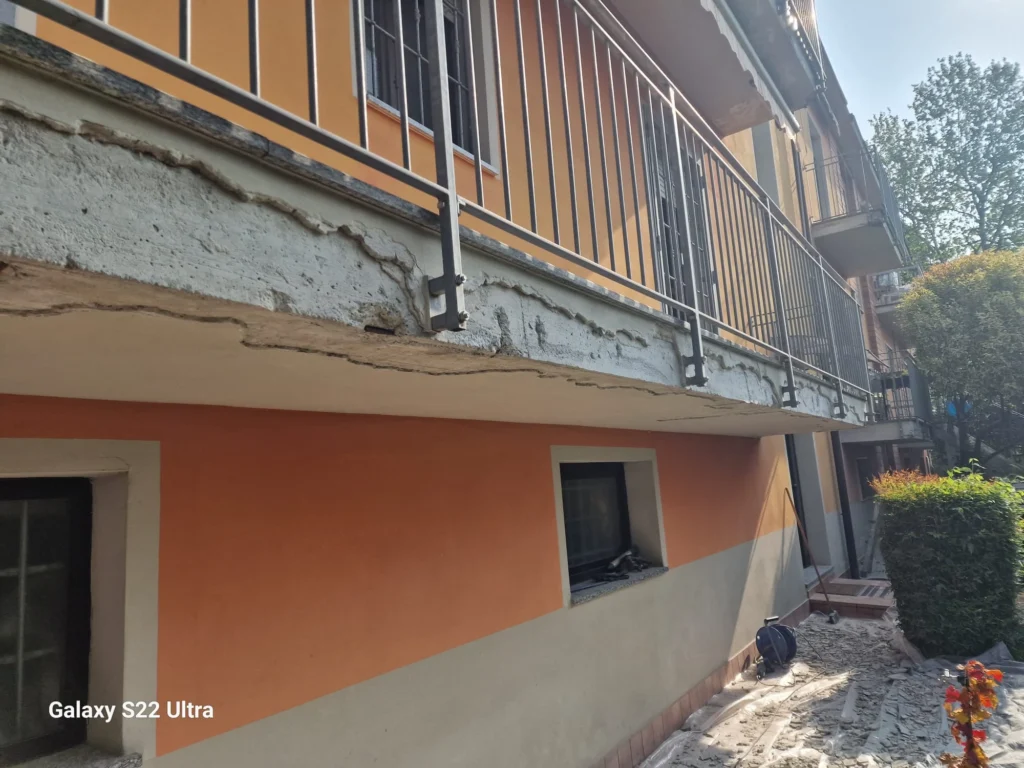 foto di una ristrutturazione edile