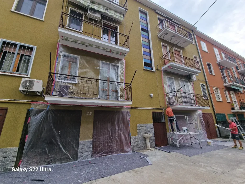 foto di una ristrutturazione edile