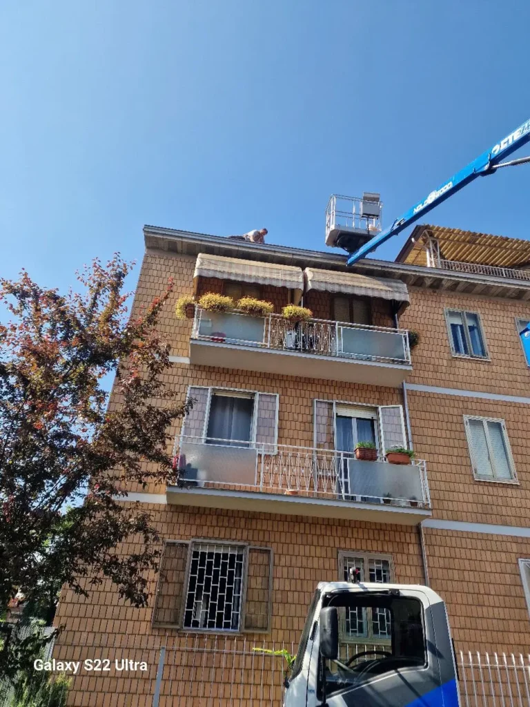 foto di una ristrutturazione edile