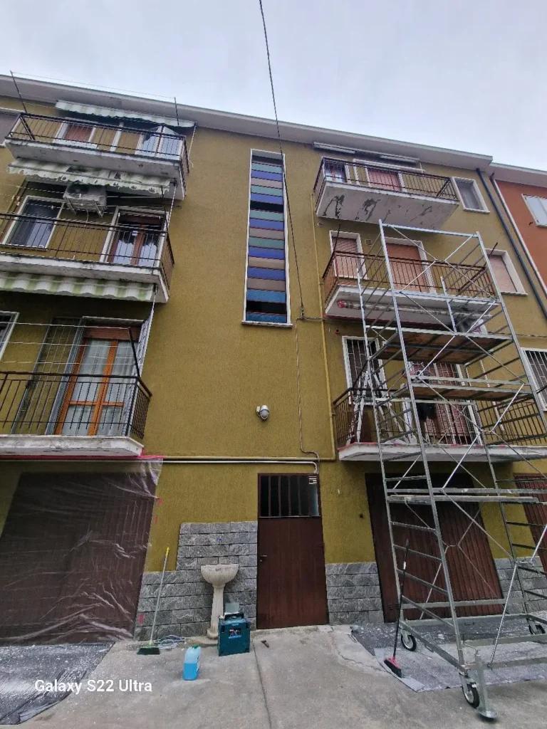 foto di una ristrutturazione edile