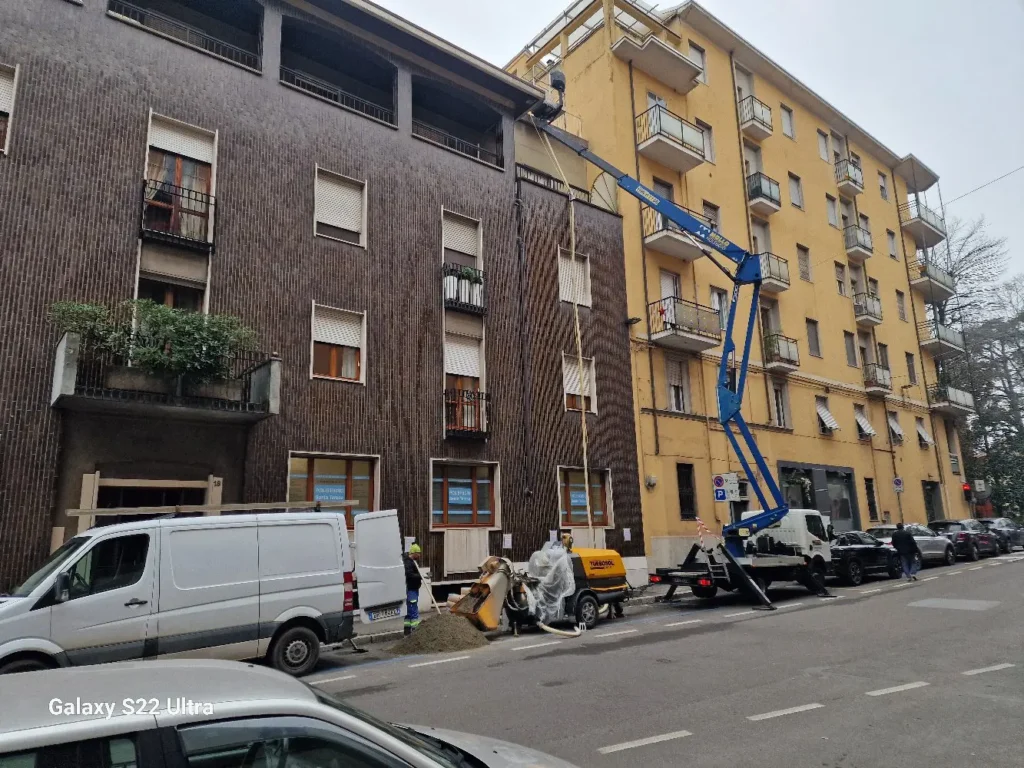 foto di una ristrutturazione edile