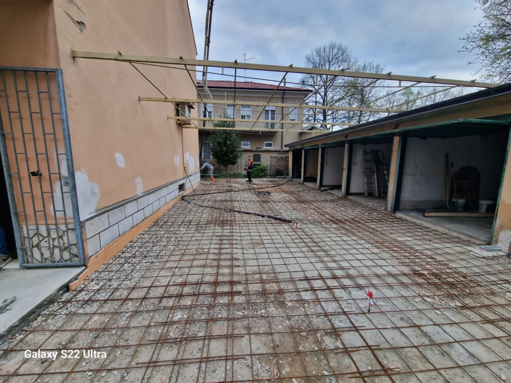 foto di una ristrutturazione edile